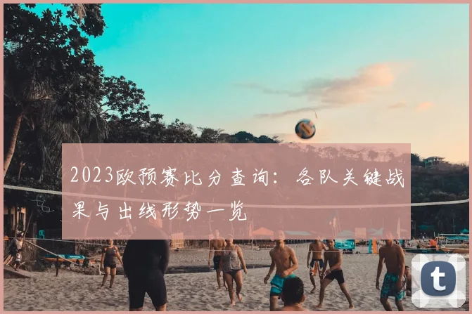 2023欧预赛比分查询：各队关键战果与出线形势一览